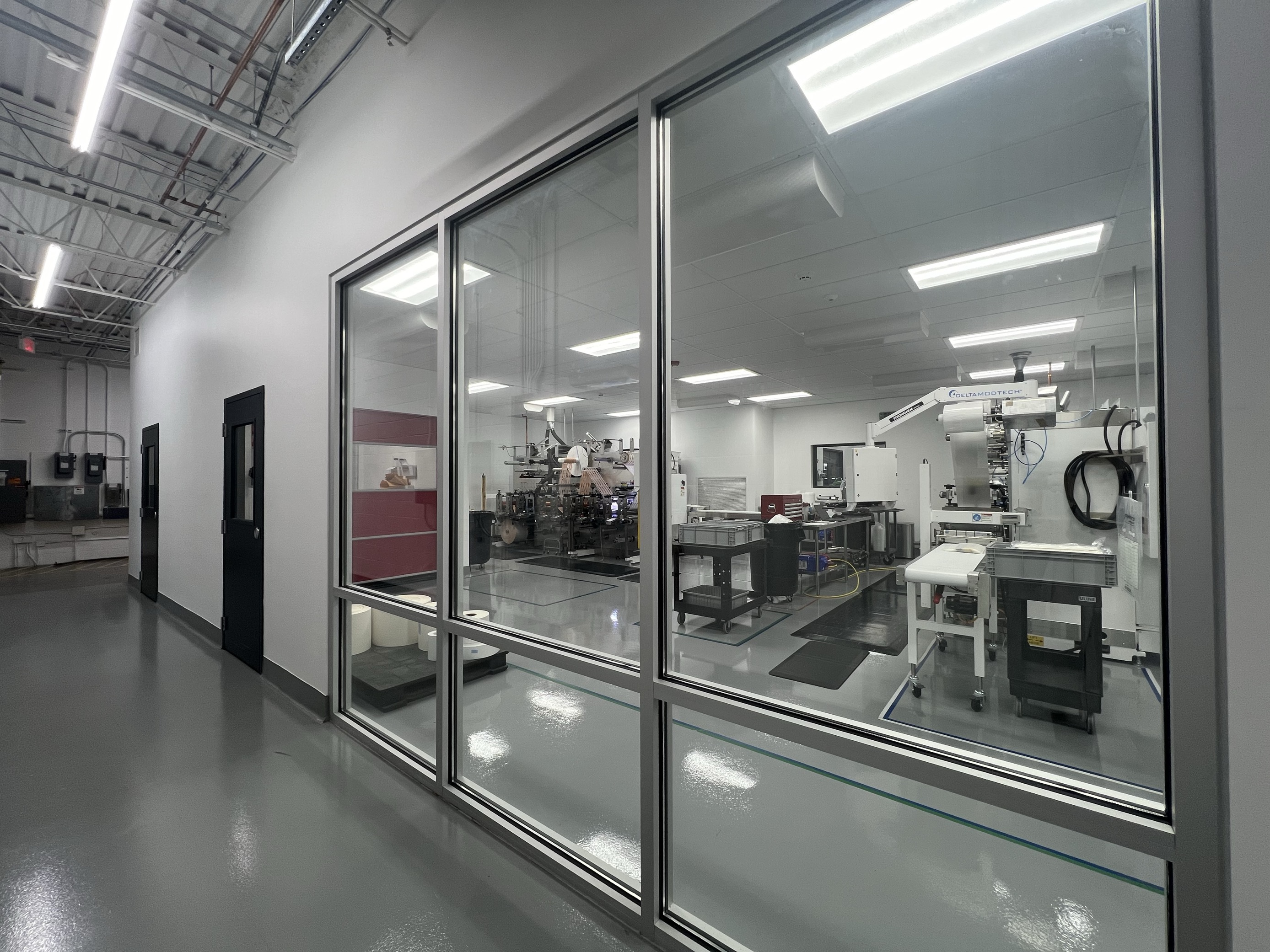 material converting cleanroom