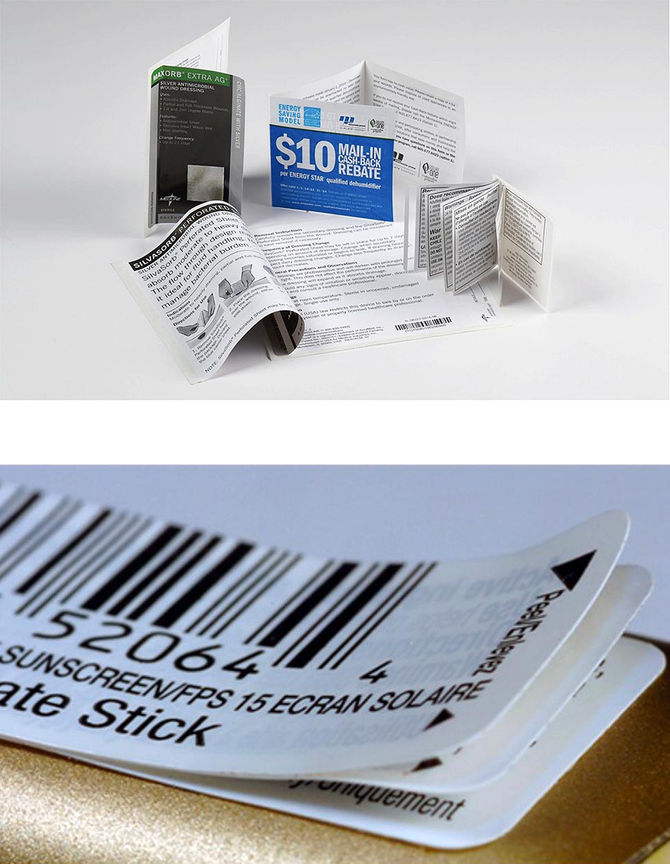 booklet labels